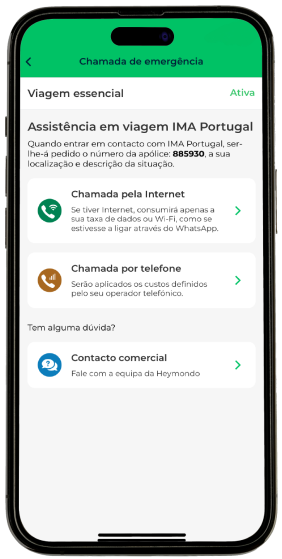 Seguro de viagem App